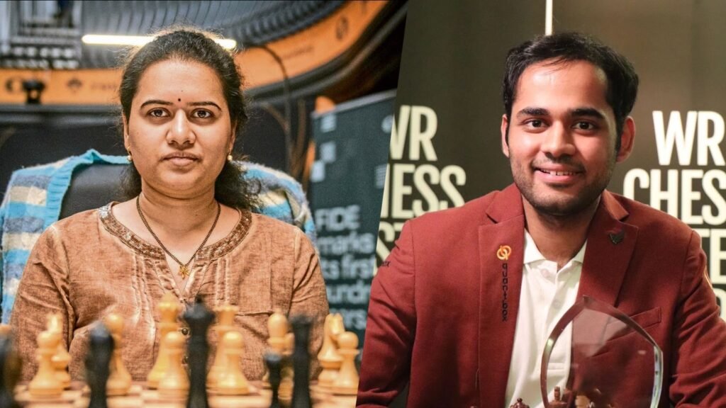 క్రీడాతేజాలు కోనేరు హంపి, అర్జున్ ఎరిగైసిలకు ముఖ్యమంత్రి అభినందనలు