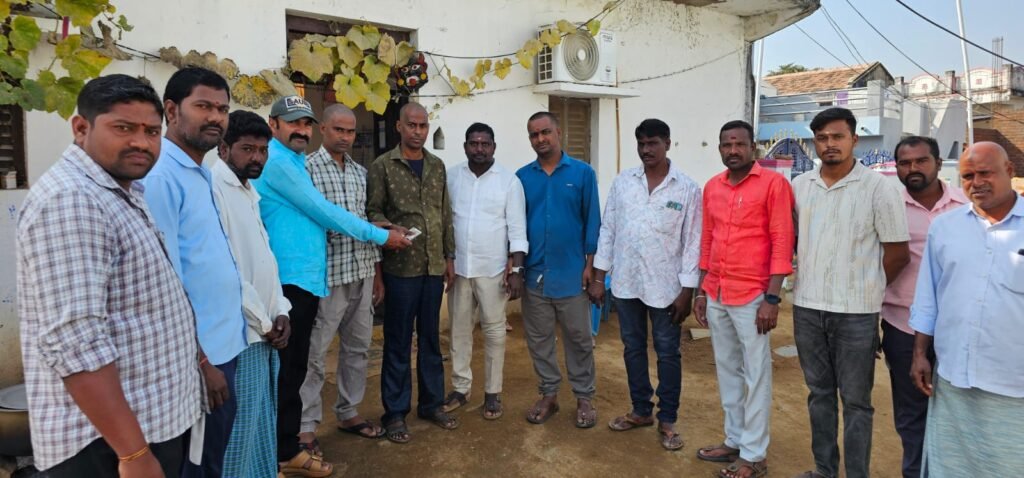 గల్ఫ్ సంఘం ద్వారా పలు కుటుంబాలకు ఆర్థిక సహాయం