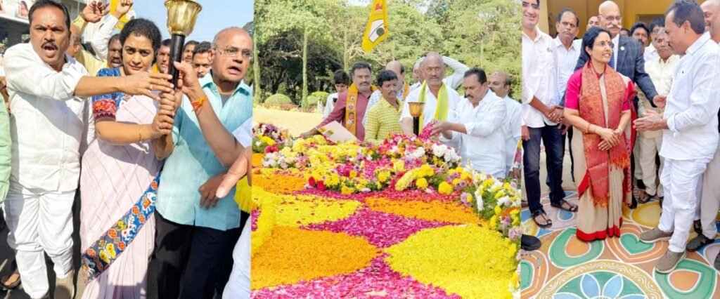 తారకరాముడికి ‘అమరజ్యోతి’ నివాళి