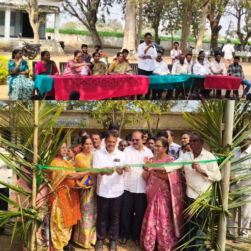 సీఎం కప్ క్రీడలు ప్రారంభించిన సర్పంచ్ శెట్టిపల్లి శ్రీనివాస్