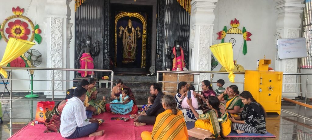 లక్ష్మీ వెంకటేశ్వర స్వామి ఆలయంలో వసంత పంచమి వేడుకలు