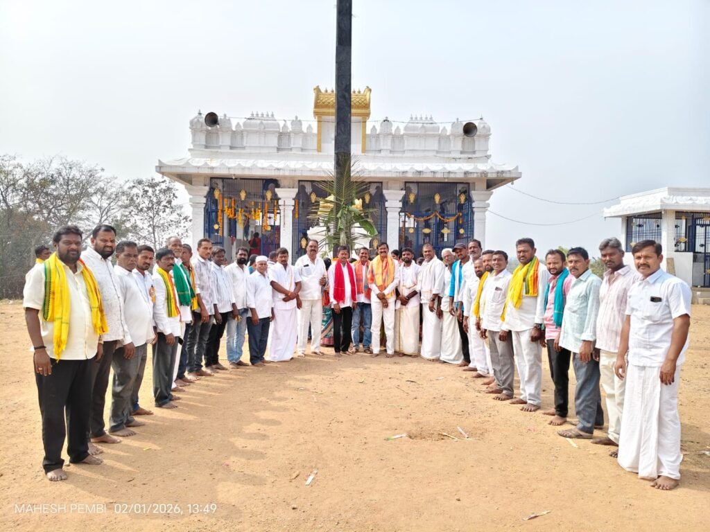 పలు ఆలయాలను దర్శించుకున్న జువ్వాడి