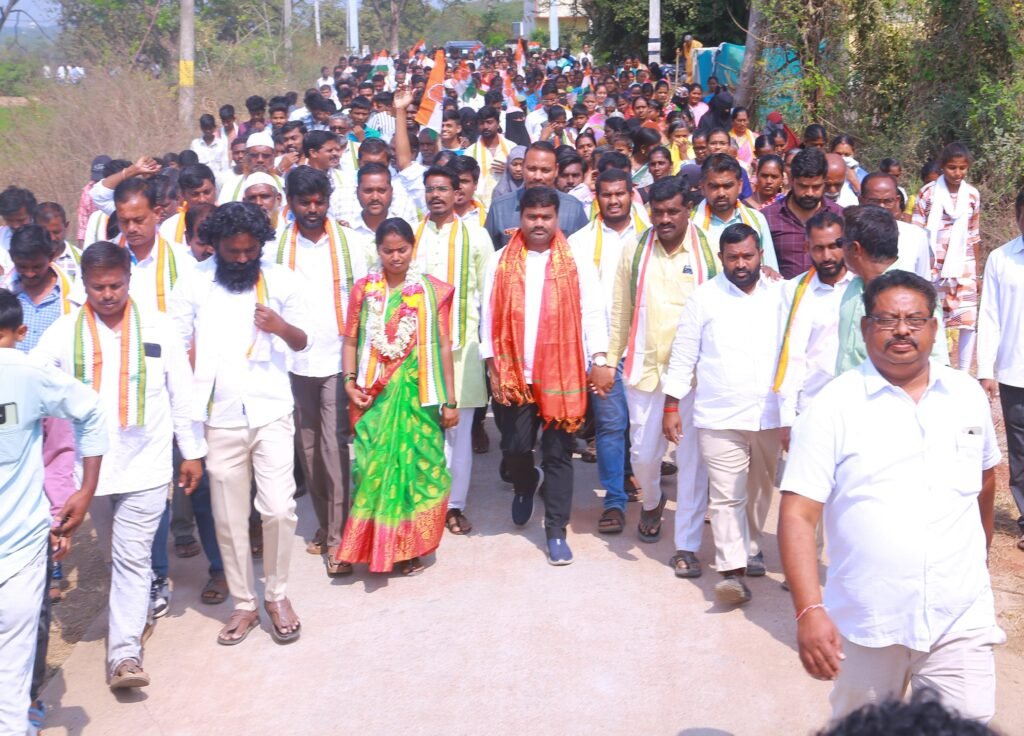 కాంగ్రెస్ పార్టీ బలపరచిన అభ్యర్థులకు ఓటు వేయండి