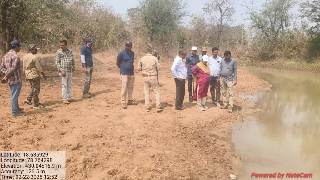 మోత్కూరావుపేట జంగల్ లో పెద్దపులి సంచారం.