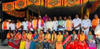 జగిత్యాల మున్సిపల్ చైర్ పర్సన్, వార్డు కౌన్సిలర్లకు సన్మానం