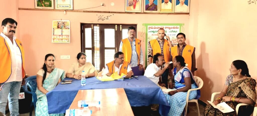 లయన్స్ క్లబ్ ఆధ్వర్యంలో ఉచిత నేత్ర వైద్య శిబిరం