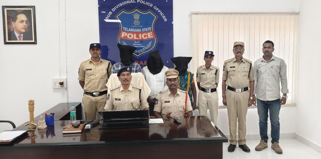 వైష్ణవి హత్య కేసులో ముగ్గురు రిమాండ్