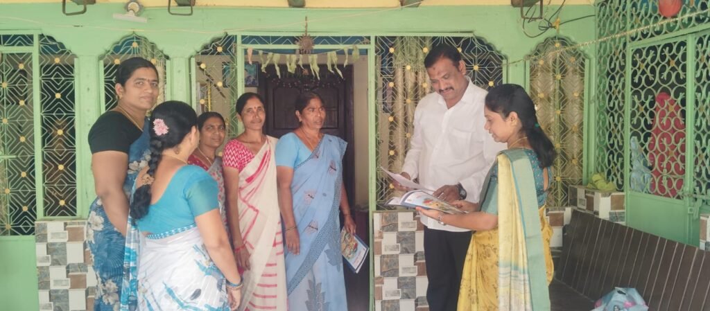 పట్టణంలోని 25వ వార్డులో అక్షరాస్యతకు కొత్త వెలుగు