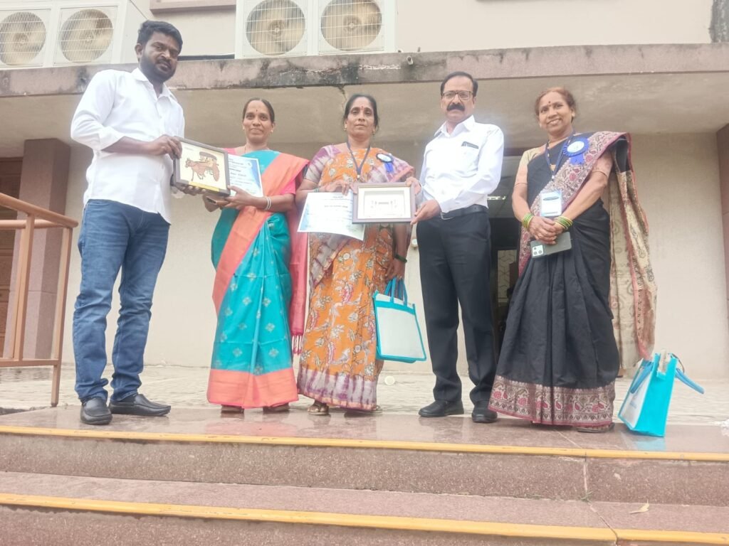 మెట్‌పల్లి పట్టణ స్లమ్ సమాఖ్యకు రాష్ట్ర స్థాయి ఉత్తమ అవార్డు