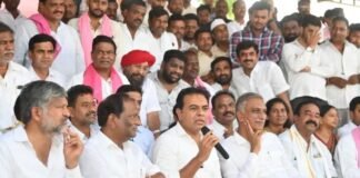 జగిత్యాల జైత్రయాత్ర కేసీఆర్ సభకు భారీ స్థాయిలో ఏర్పాట్లు