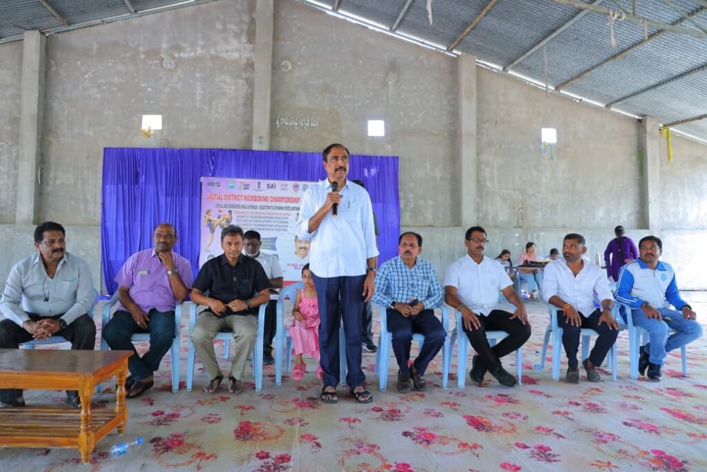 జిల్లా స్థాయి కిక్ బాక్సింగ్ పోటీలను ప్రారంభించిన ఎమ్మెల్యే