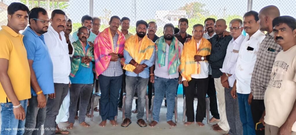 సంఘ అభివృద్ధికి కృషి చేస్తాం..అధ్యక్షుడు తోట ప్రసాద్, కార్యదర్శి ఆగ సురేష్