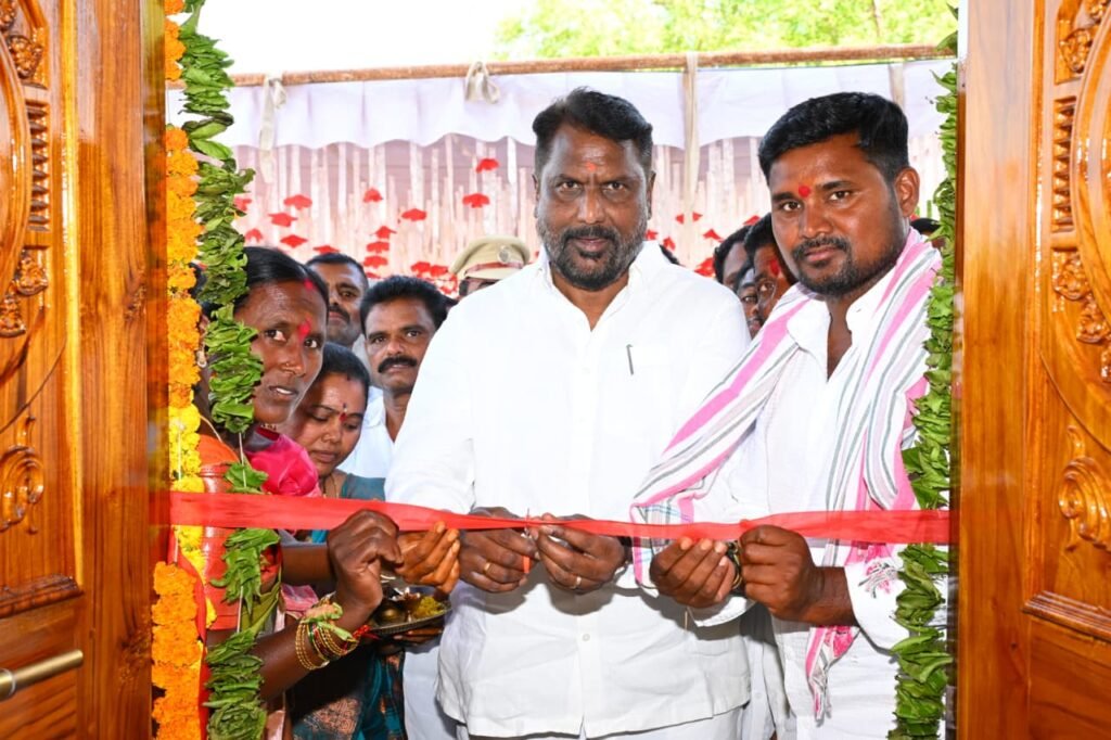 అర్హులైన ప్రతి కుటుంబానికి సంక్షేమ పథకాలు:మంత్రి అడ్లూరి