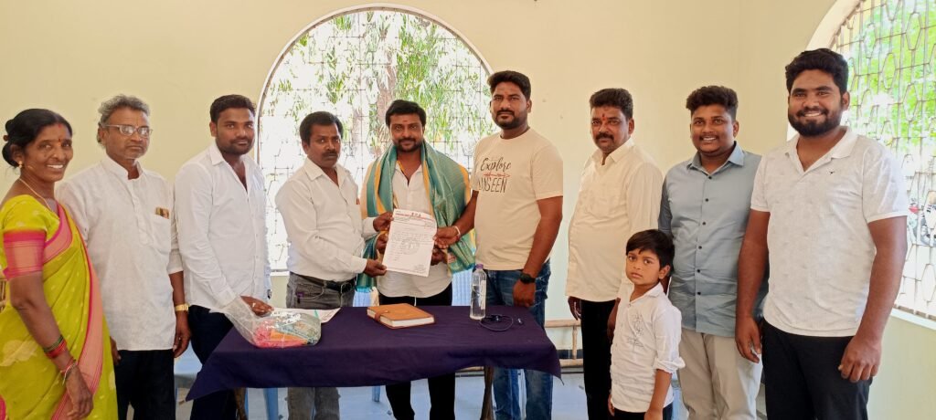 సమాచార హక్కు చట్టం పరిరక్షణ కమిటీ జిల్లా ఉపాధ్యక్షుడిగా గడ్డం హరీష్‌