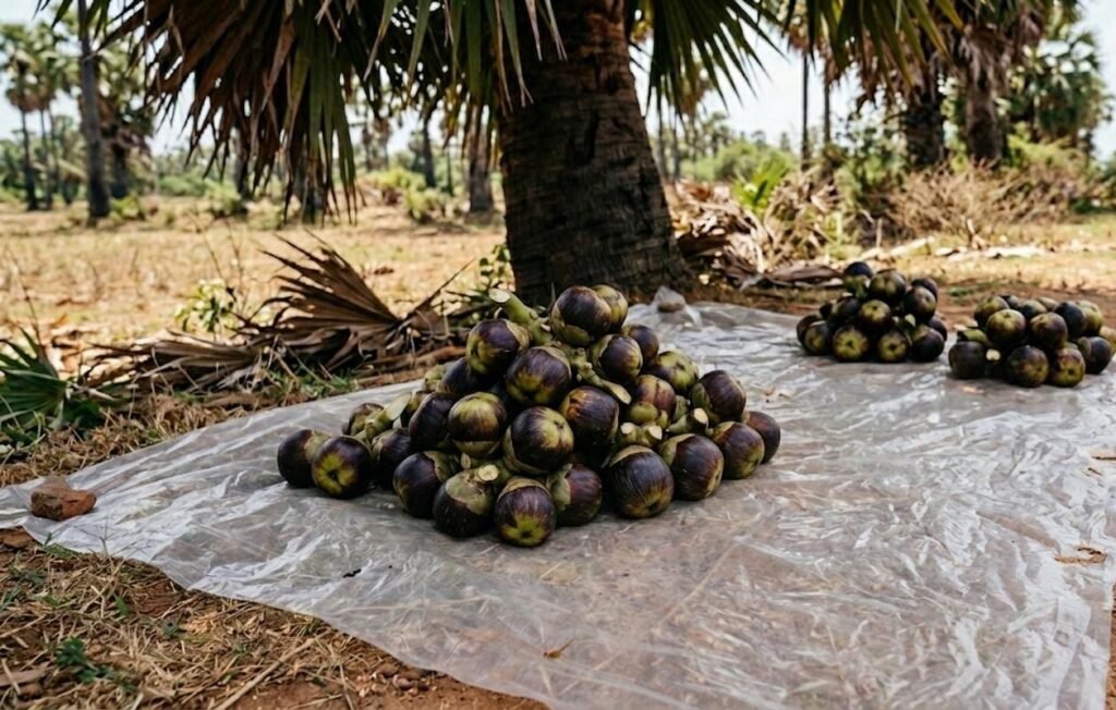 కోరుట్లలో ఊపందుకున్న తాటి ముంజల అమ్మకాలు :