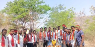 వైభవంగా పోతురాజు విగ్రహ ప్రతిష్టాపన