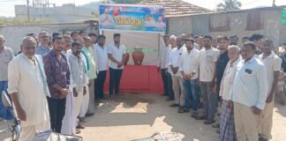 చలివేంద్రాలు ఏర్పాటు చేసిన ఉపసర్పంచ్