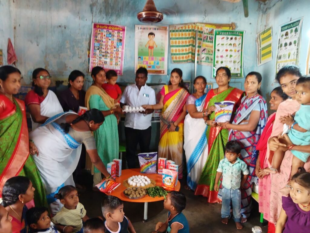 అంగన్వాడిలో పోషకాహార అవగాహన