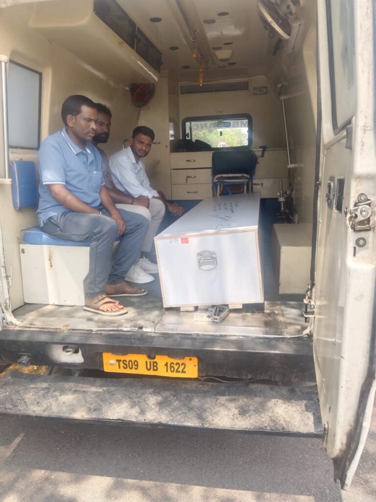 మృతదేహాన్ని త్వరగా తెప్పించిన మనోజ్