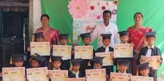 మాస్టర్ కాన్వెంట్ స్కూల్లో గ్రాడ్యుయేషన్ డే