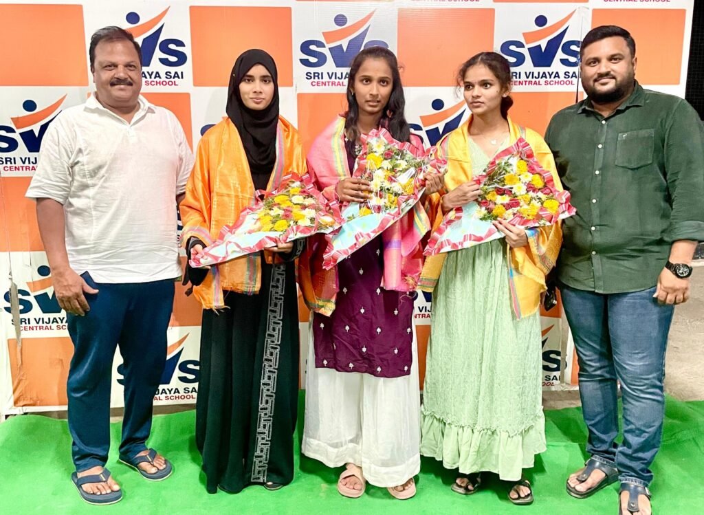 పదోతరగతి ఫలితాల్లో శ్రీ విజయ సాయి సెంట్రల్ హై స్కూల్ ప్రభంజనం