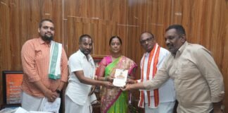 హనుమాన్ జయంతి ఉత్సవాలకు దేవాదాయ శాఖ మంత్రి కొండ సురేఖకు ఆహ్వానం