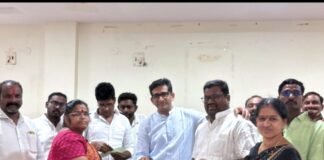 27వ వార్డులో కళ్యాణ లక్ష్మి చెక్కుల పంపిణీ చేసిన ఎమ్మెల్యే