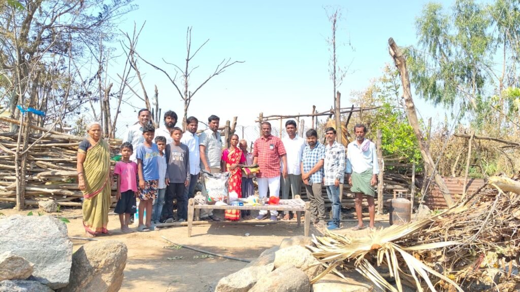 యామాపూర్‌లో నిరుపేద కుటుంబానికి అండగా అమ్మా చారిటబుల్ ట్రస్ట్..