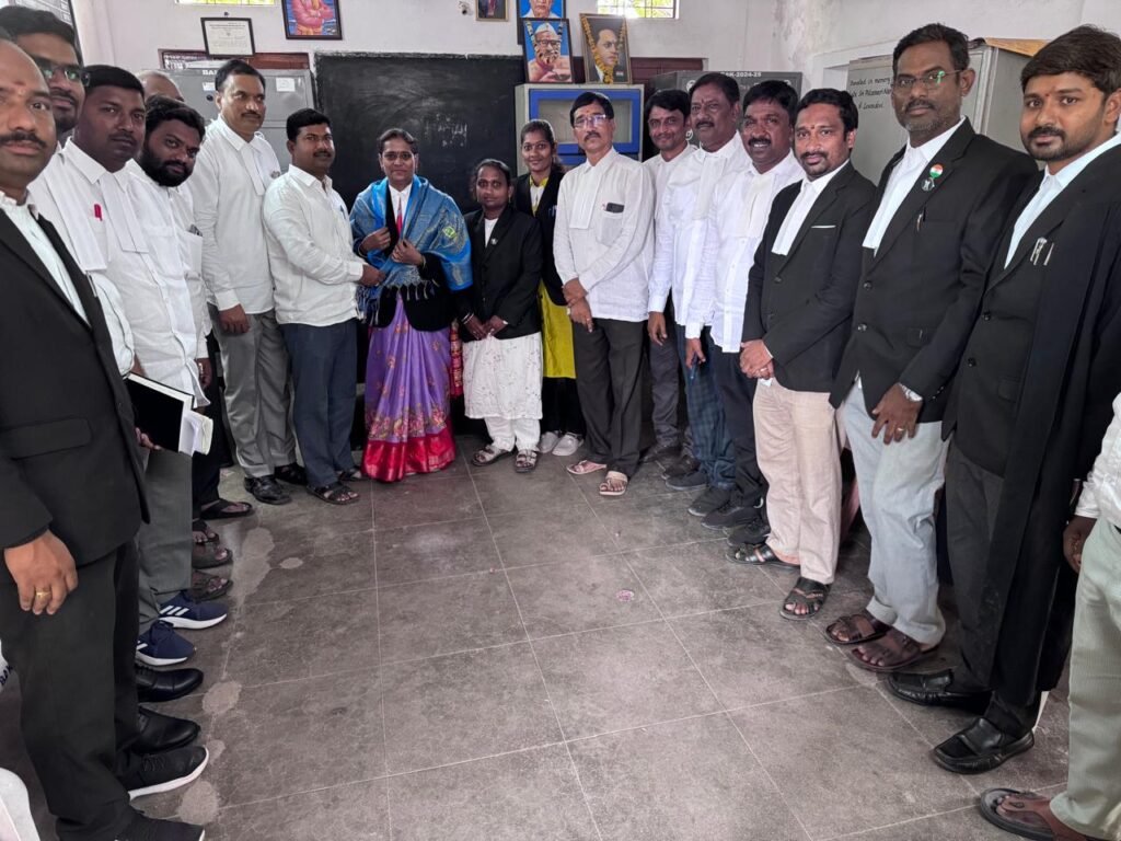ఫ్రీ లీగల్ ఎయిడ్ కౌన్సిల్ గా చాప వందన నియామకం