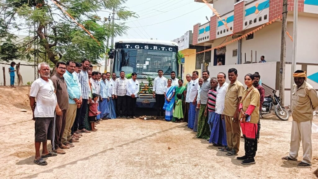 ప్రజాహితానికి మరో అడుగు..కోరుట్ల – ఒడ్యాడ్ బస్సు సేవలు ప్రారంభం