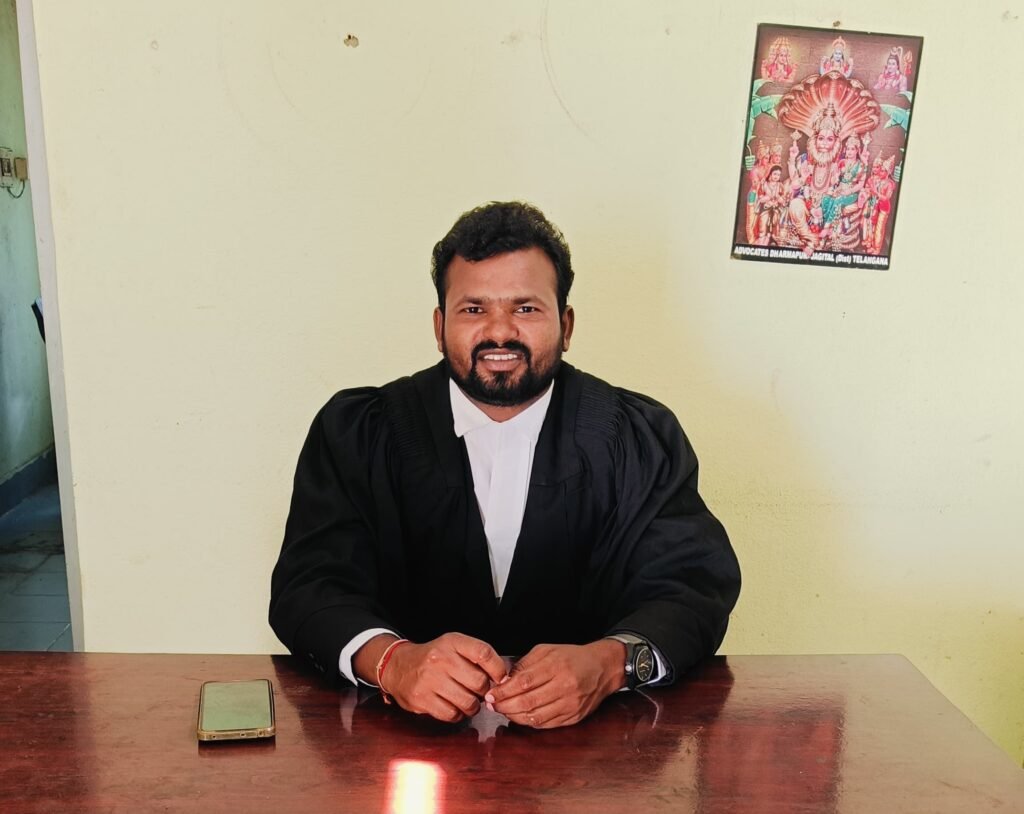 ధర్మపురి కోర్టుకు లీగల్ ఎయిడ్ కౌన్సిల్‌గా న్యాయవాది జాజాల రమేష్ నియామకం