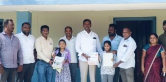 పాఠశాల అభివృద్ధికి గ్రామ సర్పంచుల కృషి అభినందనీయం