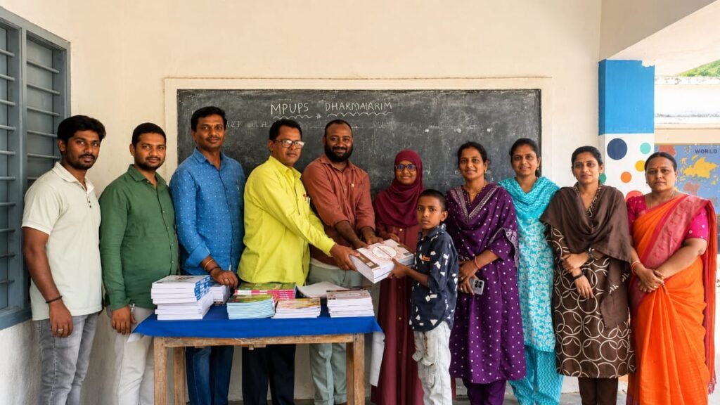 ప్రభుత్వ బడిలో కుమారునికి అడ్మిషన్.. గ్రామానికి స్ఫూర్తిగా సర్పంచ్ నిర్ణయం….