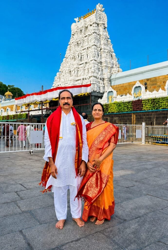 శ్రీవారిని దర్శించుకున్న జగిత్యాల ఎమ్మెల్యే డాక్టర్ సంజయ్ కుమార్ దంపతులు