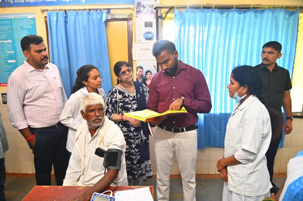 ప్రజలకు మెరుగైన వైద్య సేవలు అందించాలి :: జిల్లా కలెక్టర్ బి. సత్యప్రసాద్