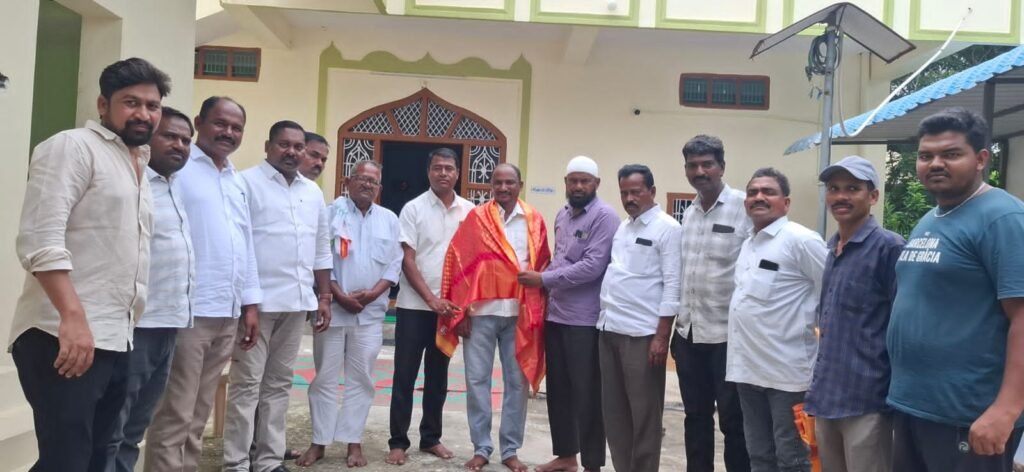 మల్లాపూర్ మండల మైనారిటీ అధ్యక్షుడిగా మహమ్మద్ అమీన్ ఎన్నిక