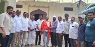 మల్లాపూర్ మండల మైనారిటీ అధ్యక్షుడిగా మహమ్మద్ అమీన్ ఎన్నిక